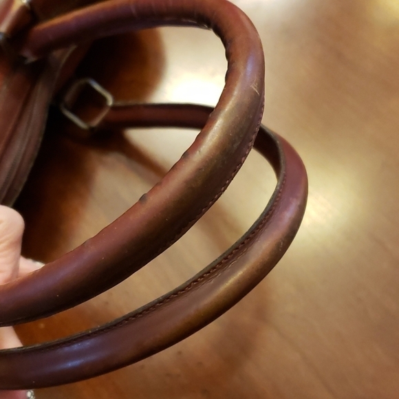 VINTAGE JR USA Julius Resnick Leather Satchel VGUC - Picture 7 of 12